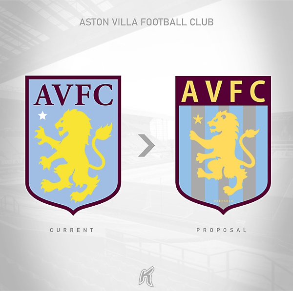 Aston Villa Logo Redesign