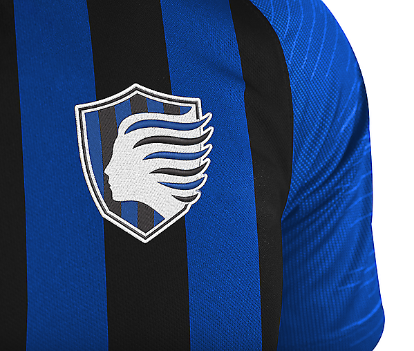 Atalanta logo simulation