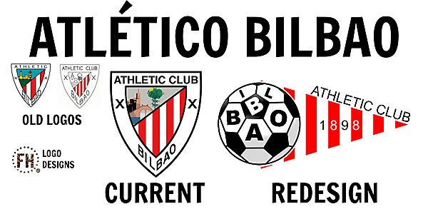 Atlético Bilbao FC New Logo Idea