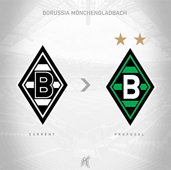 B. M`gladbach Logo Redesign