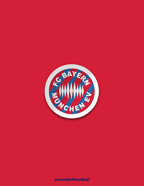 Bayern logo redesigned.