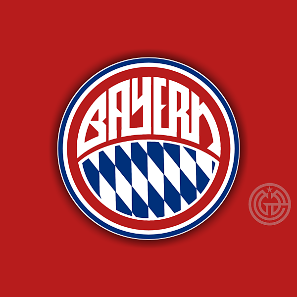 BAYERN MUNCHEN redesign logo 