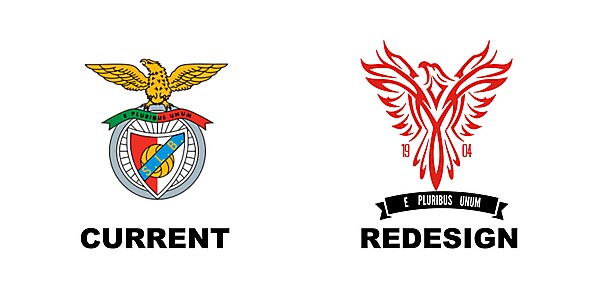 BENFICA 110 YEARS REDESIGN