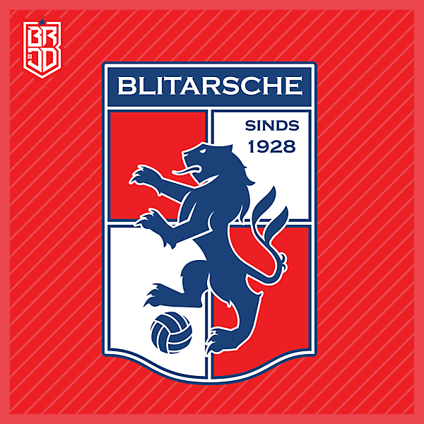 Blitarsche Voetbal Bond Crest Redesign Concept