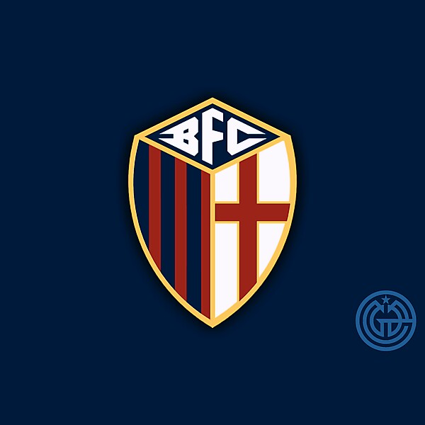 BOLOGNA FC 1909 crest redesign concept