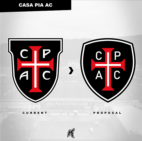 Casa Pia AC Logo Redesign