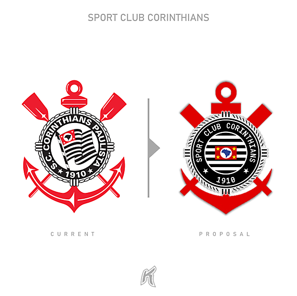 Corinthians Logo Redesign