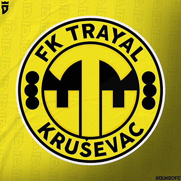 FK Trayal Kruševac | Logo Redesign