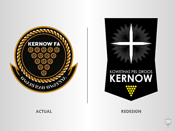 Kernow FA Crest Redesign