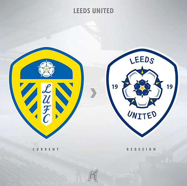 Leeds United Logo Redesign