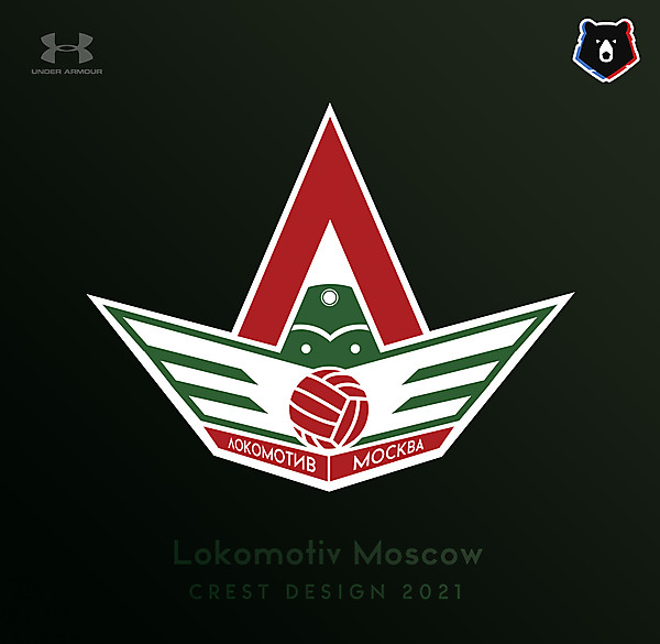 Lokomotiv Moskow Crest Design