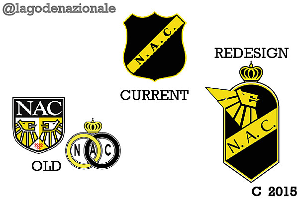 NAC Breda Fantasy Redesign Logo Crest