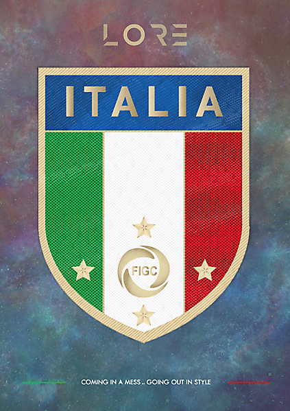 NAZIONALE ITALIANA RESTYLING CREST