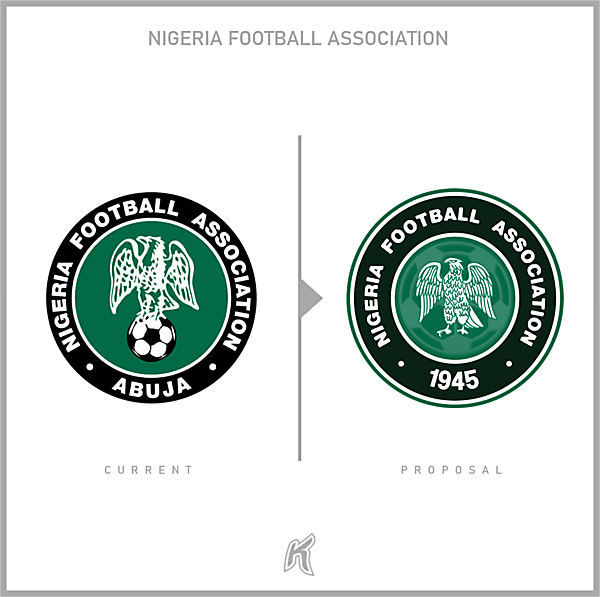 Nigeria FA Logo Redesign