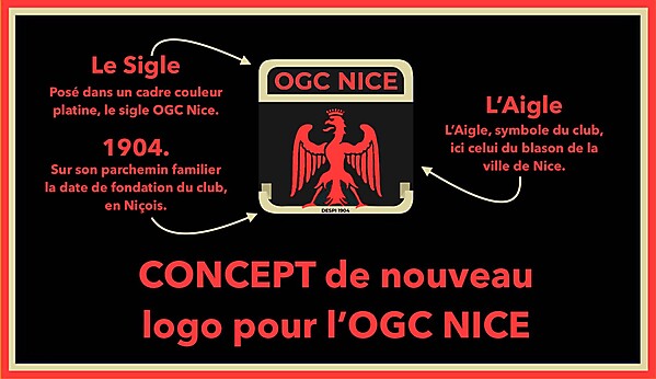 OGC Nice Concept logo