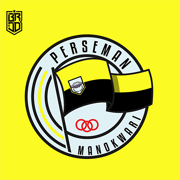 Perseman Manokwari Crest Redesign Concept