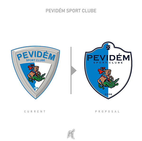 Pevidém SC Logo Redesign