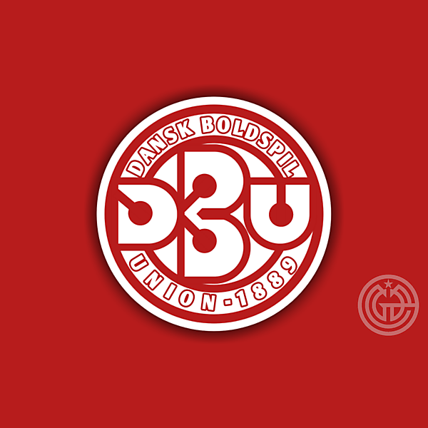 Redesign logo DANSK BOLDSPIL-UNION ( DBU )