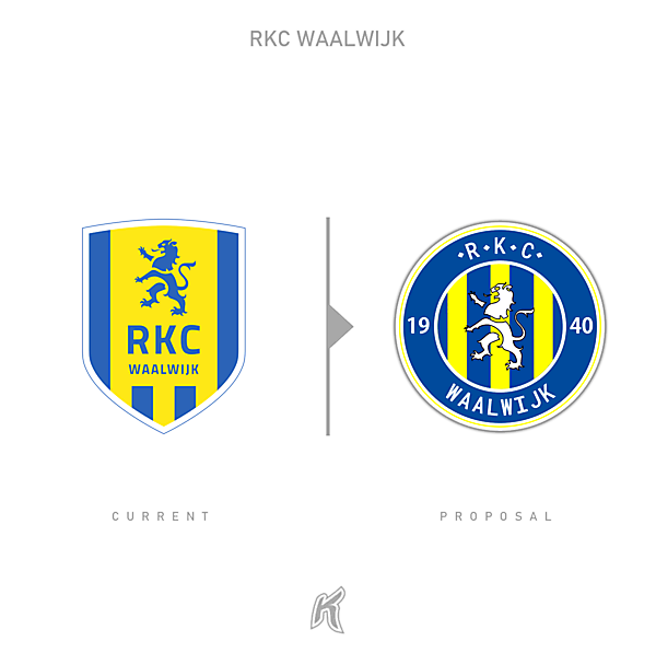 RKC Waalwijk Logo Redesign