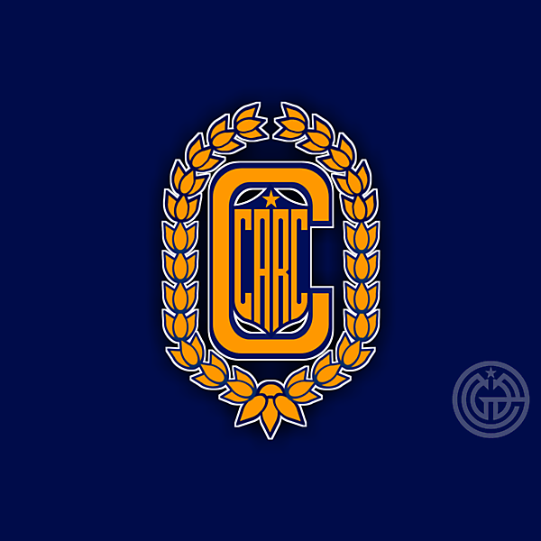 ROSARIO CENTRAL crest redesign concept