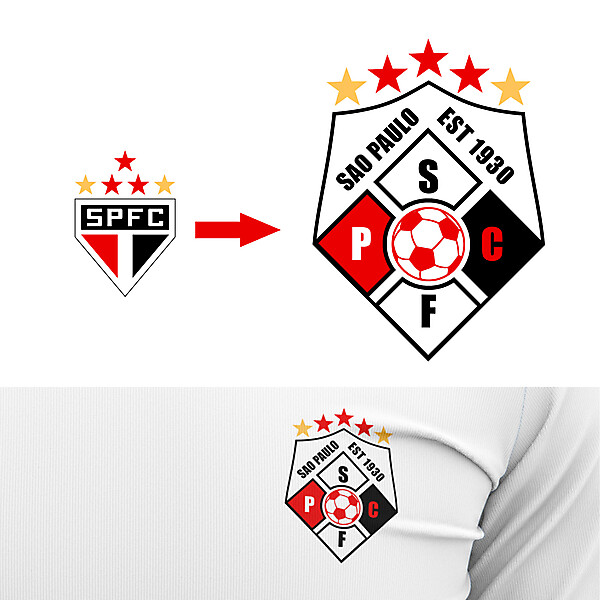 Sao Paulo Crest redesign