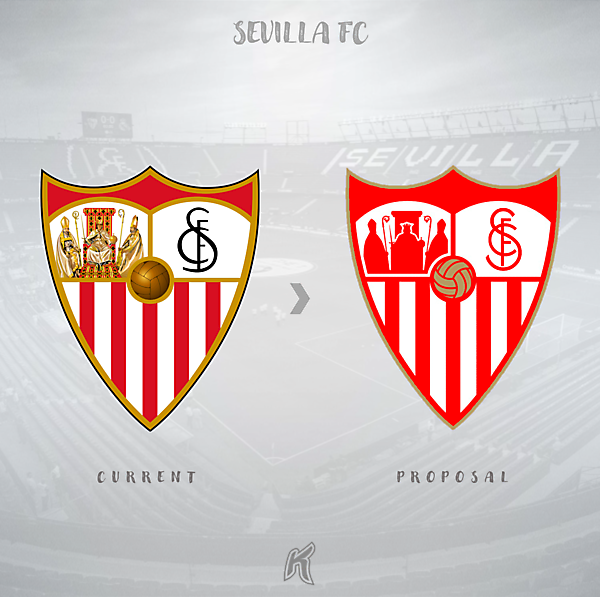 Sevilla FC Logo Redesign