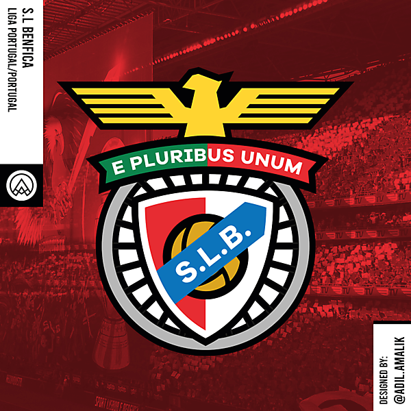 S.L Benfica crest redesign