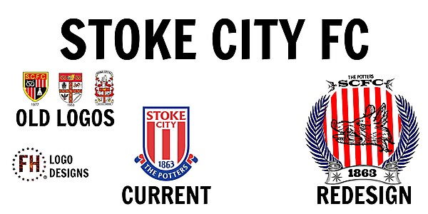 Stoke City FC New Crest Design