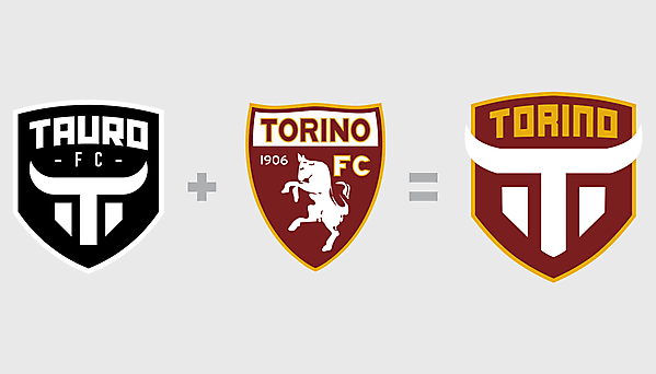 Torino FC Mashup Redesign Logo