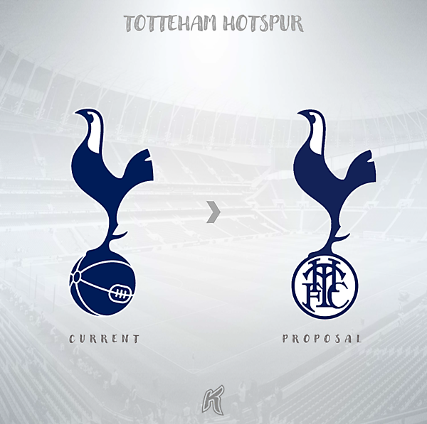 Tottenham Logo Redesign