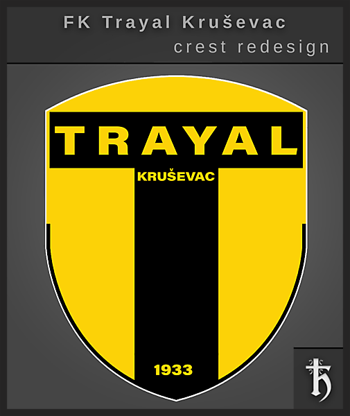 Trayal Krusevac - Crest Redesign 2