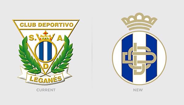 Updated CD Leganes Redesign Logo