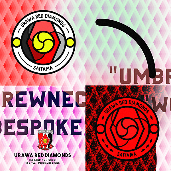 URAWA RED DIAMONDS REBRAND 