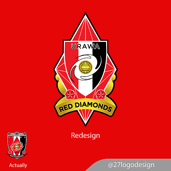 Urawa Reds Diamond | Self Redesign