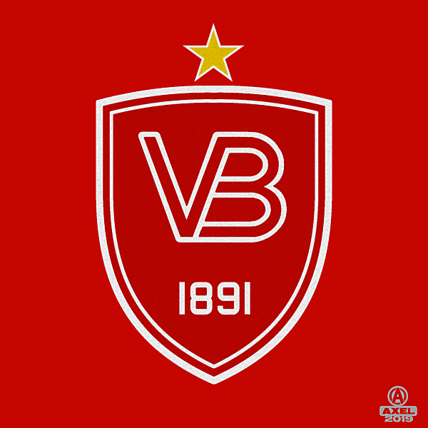 VEJLE BK - crest redesign