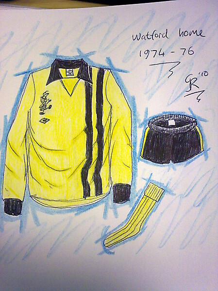 Watford home kits recent history