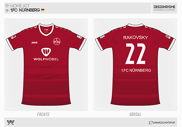 1. FC Nürnberg | home kit 