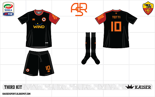 2012-13 as roma 3rd kit