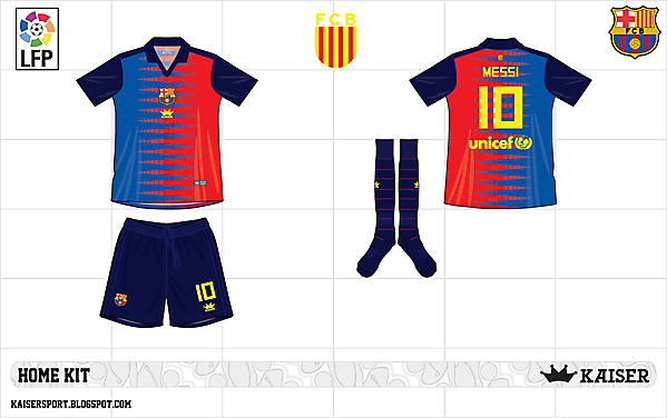 2012-13 barcelona home kit