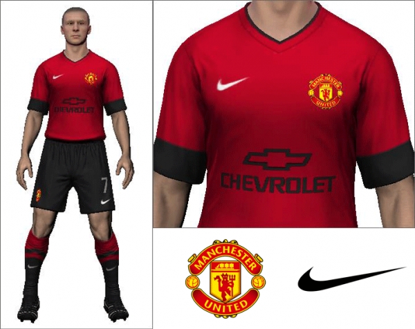 2014/15 Manchester United Home Kit