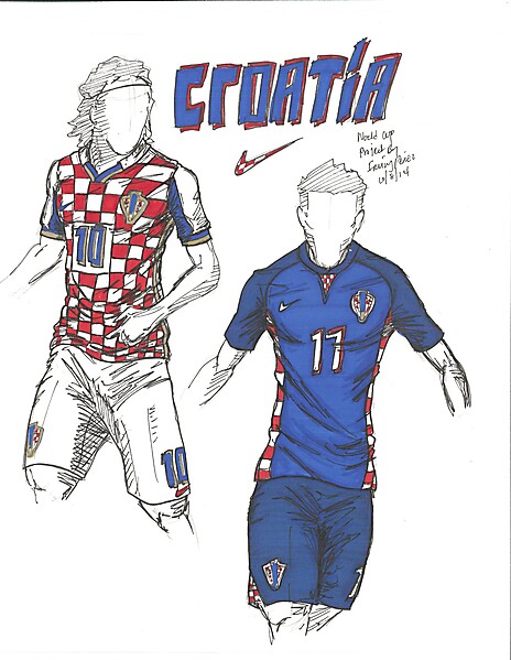 2014 World Cup Project by Irvingperceni - Group A - Croatia