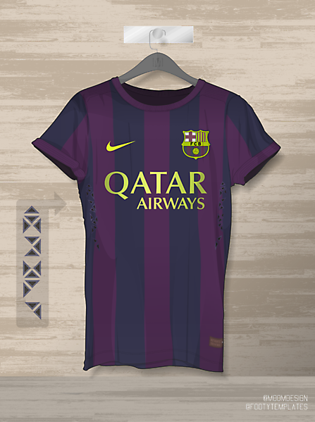 2016 Nike Barcelona Home Shirt