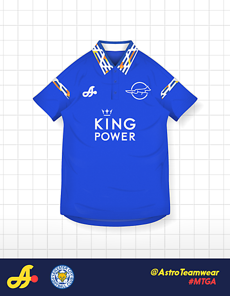 2017 Leicester City Home Kit ASTRO