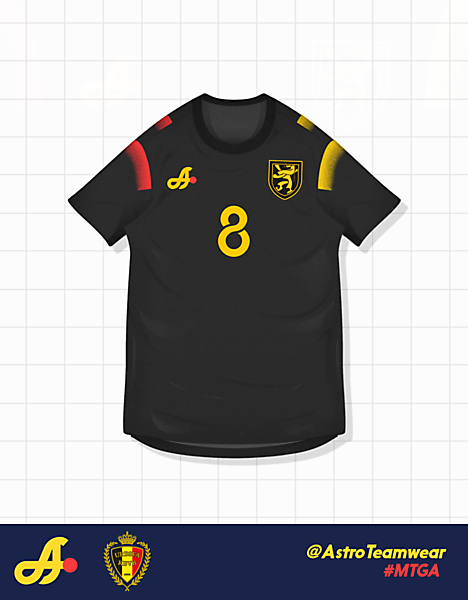 2018 Belgium Away Kit by ASTRO