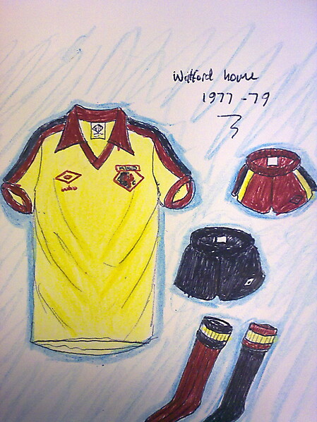 Watford home kits recent history