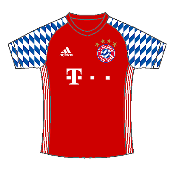 ? Bayern Munich home kit