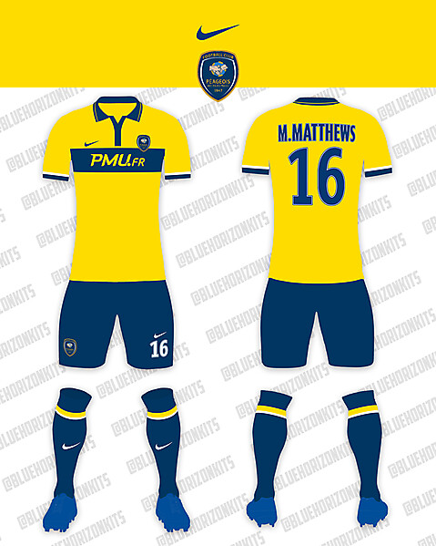  FC Peageois Home Kit