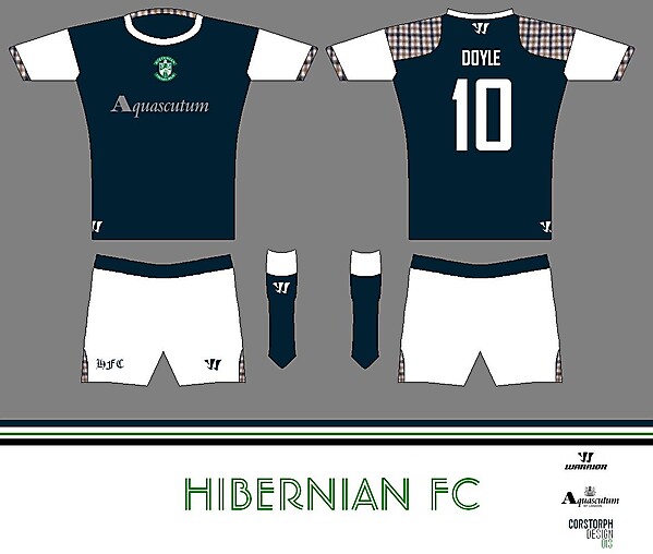 Hibernian FC Aquascutum Home