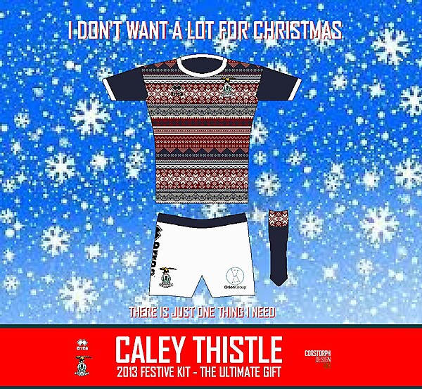 Inverness Caledonian Thistle Festive Kit 2013/14