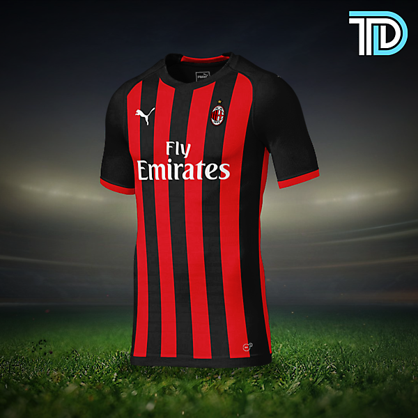 AC Milan Home Kit Concept